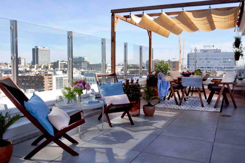 Wishome - Atico Con Espectacular Terraza En Bernabeu Мадрид Экстерьер фото