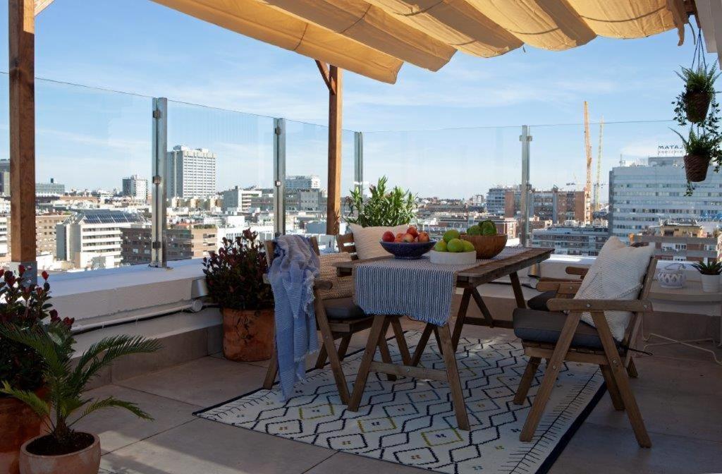 Wishome - Atico Con Espectacular Terraza En Bernabeu Мадрид Экстерьер фото