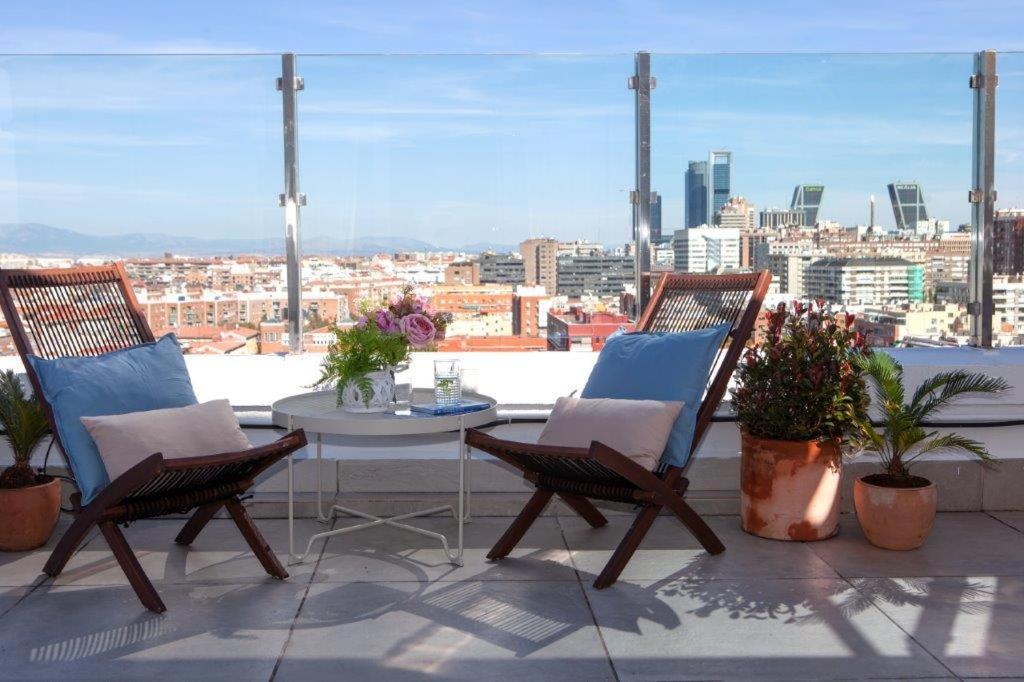 Wishome - Atico Con Espectacular Terraza En Bernabeu Мадрид Экстерьер фото